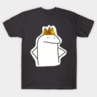 Stickman with a golden crown T-Shirt